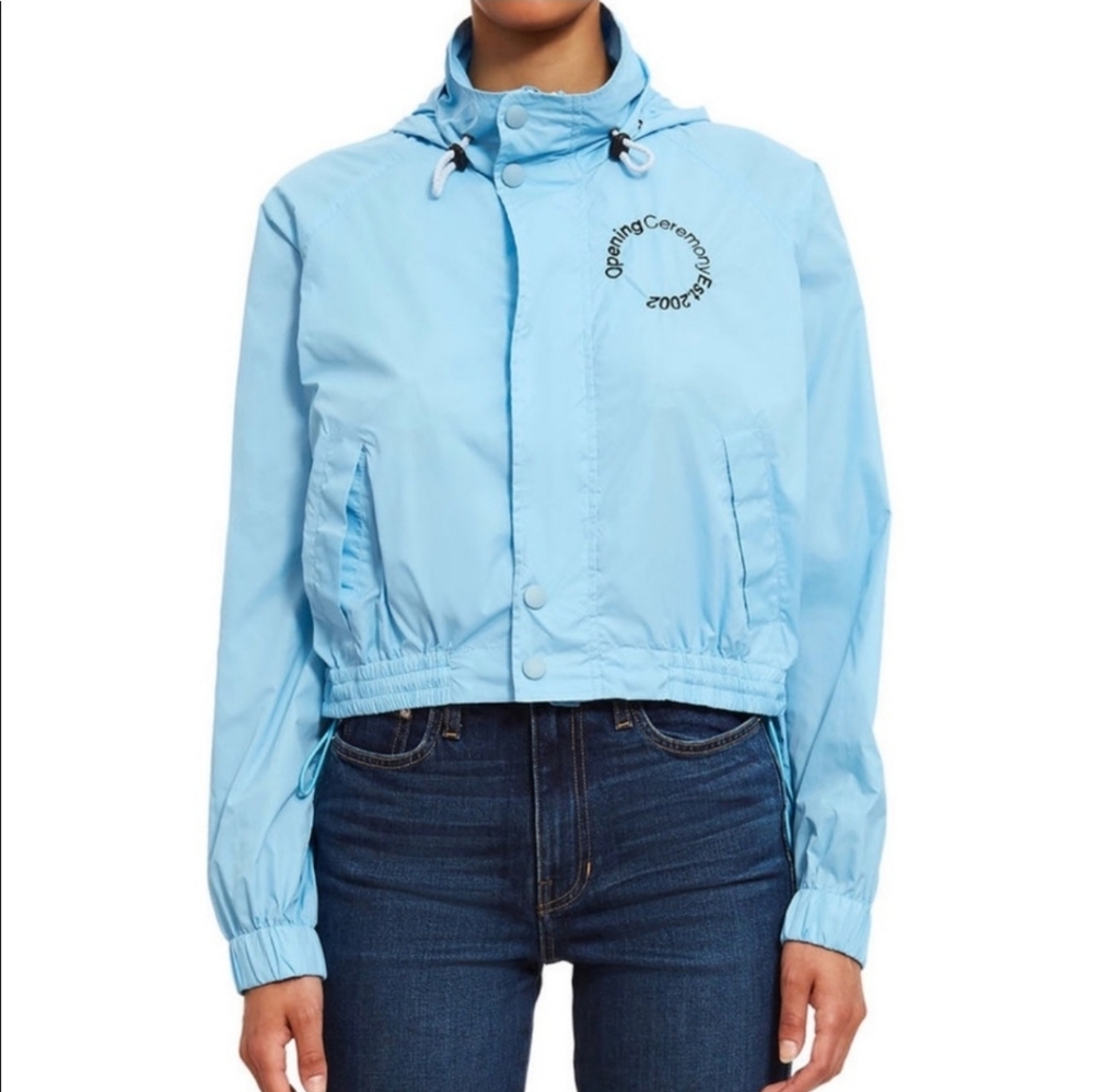 Opening Ceremony Baby Blue Lightweight Jacket